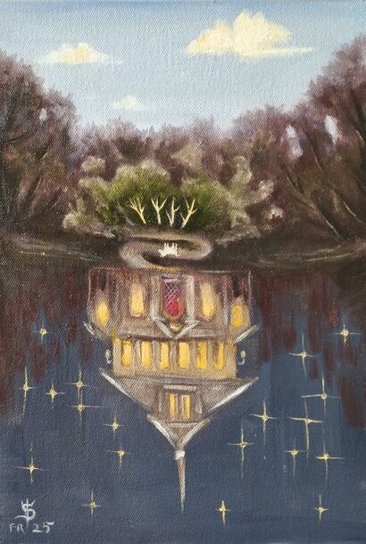 The Ghost of My House - a Paint Artowrk by GORAI 